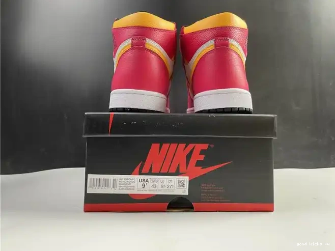 80% Off Sale 555088-603 OGLight High Red Fusion Air Jordan 1 0424